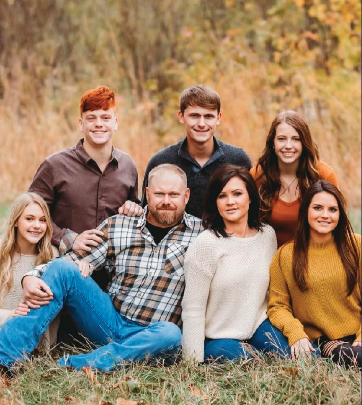 Nate Smith and his family
